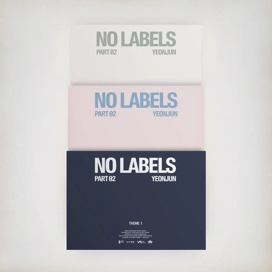 (PRÉCOMMANDE) YEONJUN (TXT) - NO LABELS: PARTIE 02 (3 VERSIONS) ALÉATOIRE