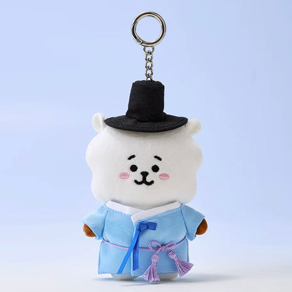 (PRE-ORDER) BT21 - BT21 PLUSH KEYRING K-SEONBI (7 VERSIONS) - LightUpK