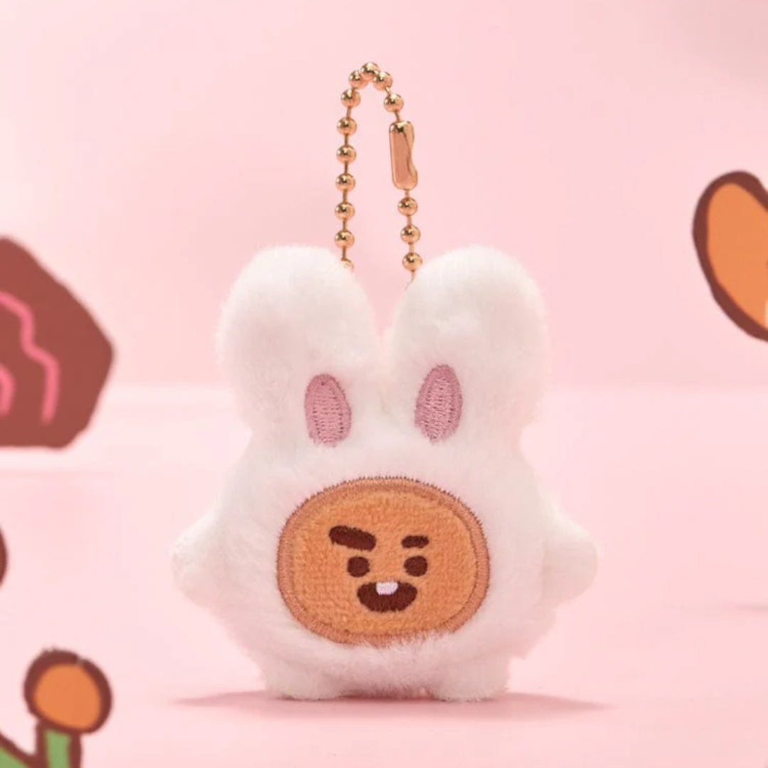 BT21 FLAT PLUSH KEYRING K-TOKKI (7 VERSIONS) (Copy) - LightUpK