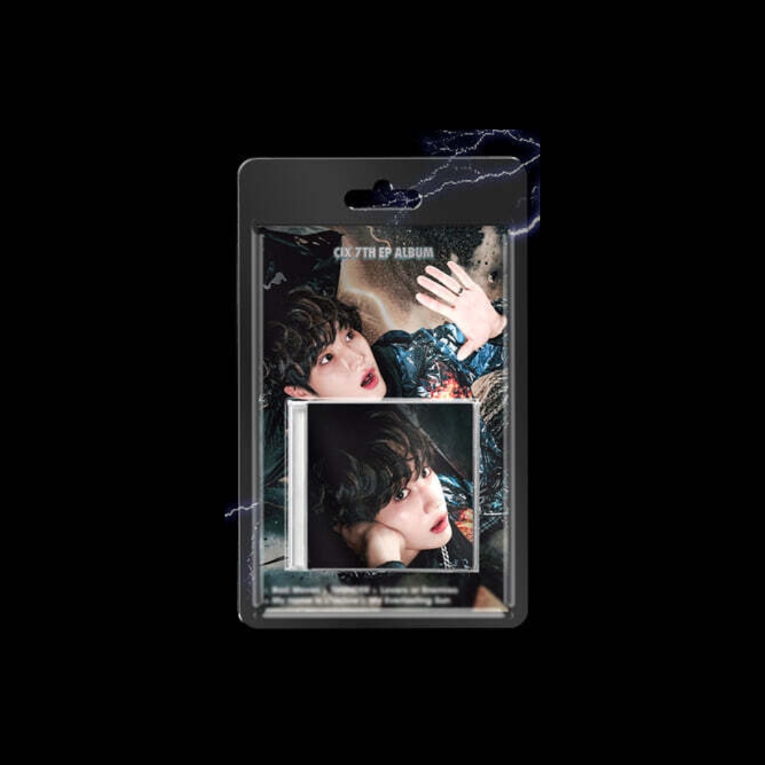 CIX - 7TH EP ALBUM [THUNDER FEVER] (KEYRING ALBUM) (4 VERSIONS) - LightUpK