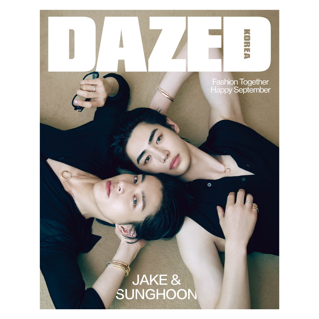 DAZED 2024.9 (COVER : ENHYPEN'S JAKE & SUNGHOON) (5 VERSIONS)