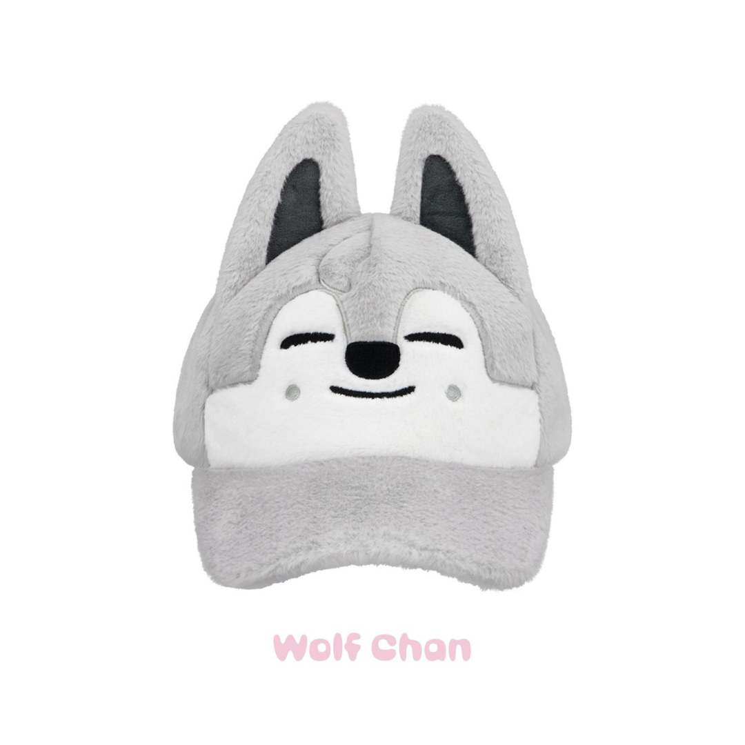 (PRE-ORDER) STRAY KIDS - SKZOO PLUSH CAP - STAY IN OUR LITTLE HOUSE (8 VERSIONS) - LightUpK