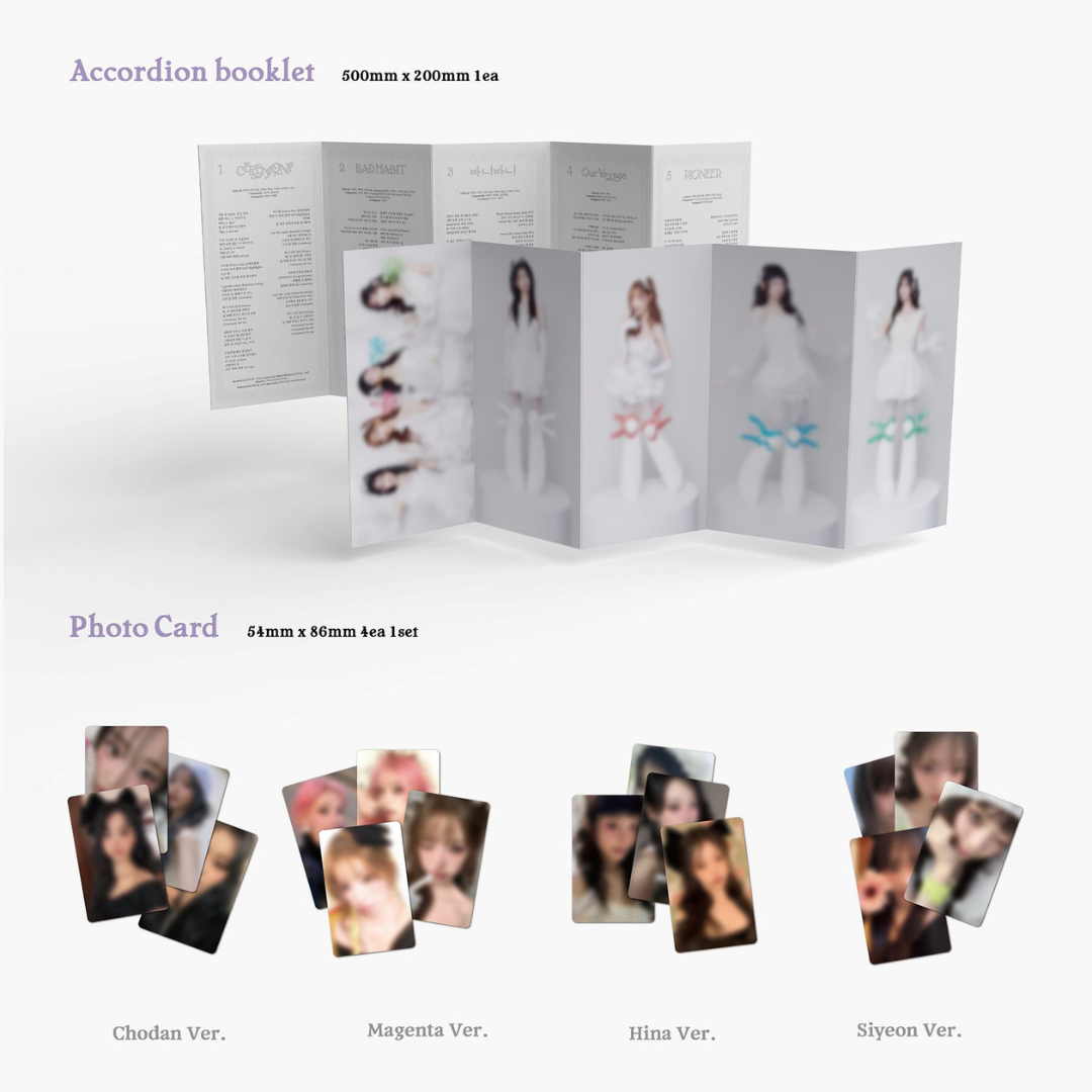 QWER - 4TH MINI ABLUM [CEREMONY] (BOOKLET VER.) (4 VERSIONS)