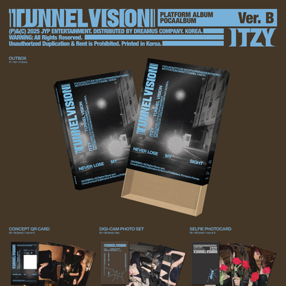 ITZY - TUNNEL VISION (POCAALBUM) (2 VERSIONS)