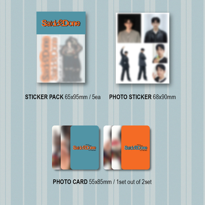 (PRE-ORDER) PARK JINYOUNG - 2ND MINI ALBUM [SAID & DONE] (MEMORY BOX VER.) - LightUpK
