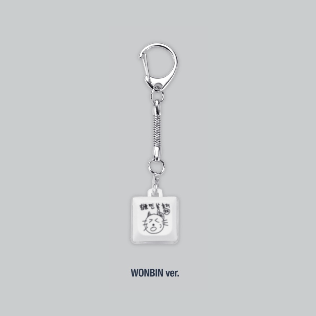 (PRE-ORDER) RIIZE - 09 Keycap Keyring / 2026 RIIZE CONCERT TOUR [RIIZING LOUD] FINALE IN SEOUL OFFICIAL MD (6 VERSIONS) - LightUpK