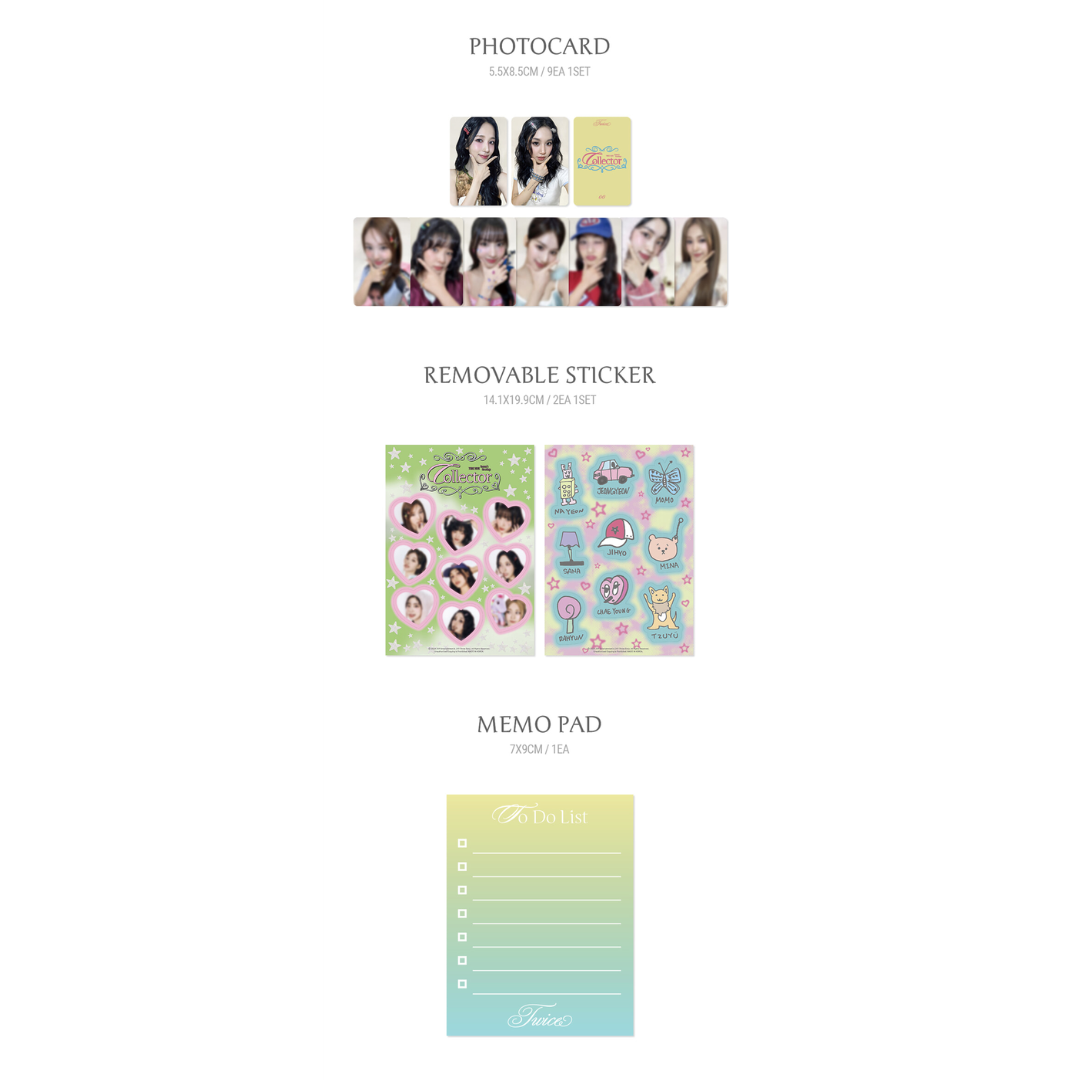 TWICE シーグリcollector 2025 購入特典 トレカ YES24 TWICE 0