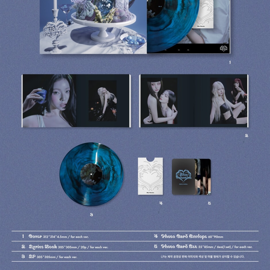NMIXX - BLUE VALENTINE (LP VER.) (2 VERSIONS)