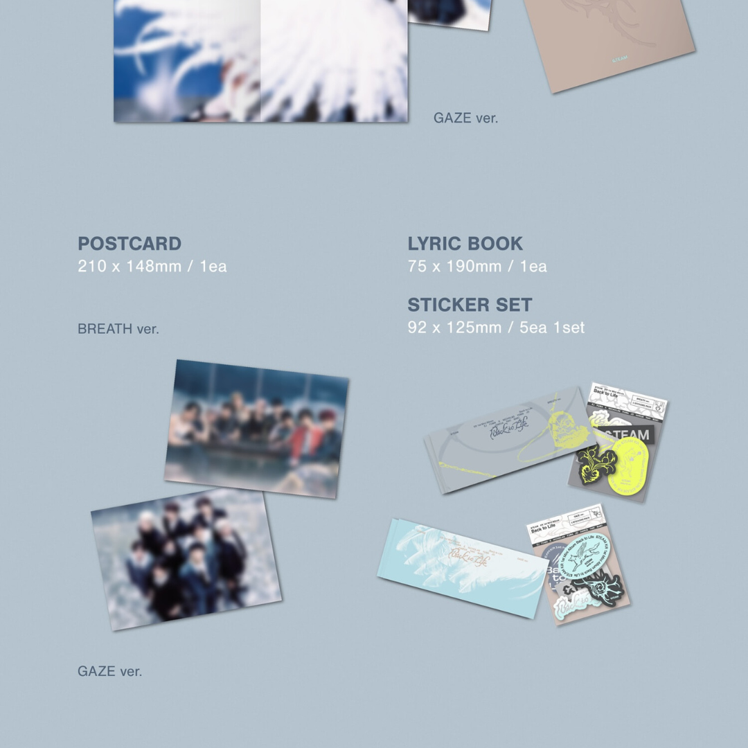 (PRE-ORDER) &TEAM - KR 1ST MINI ALBUM [BACK TO LIFE] (2 VERSIONS) RANDOM - LightUpK