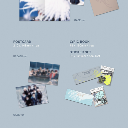 (PRE-ORDER) &TEAM - KR 1ST MINI ALBUM [BACK TO LIFE] (2 VERSIONS) RANDOM - LightUpK