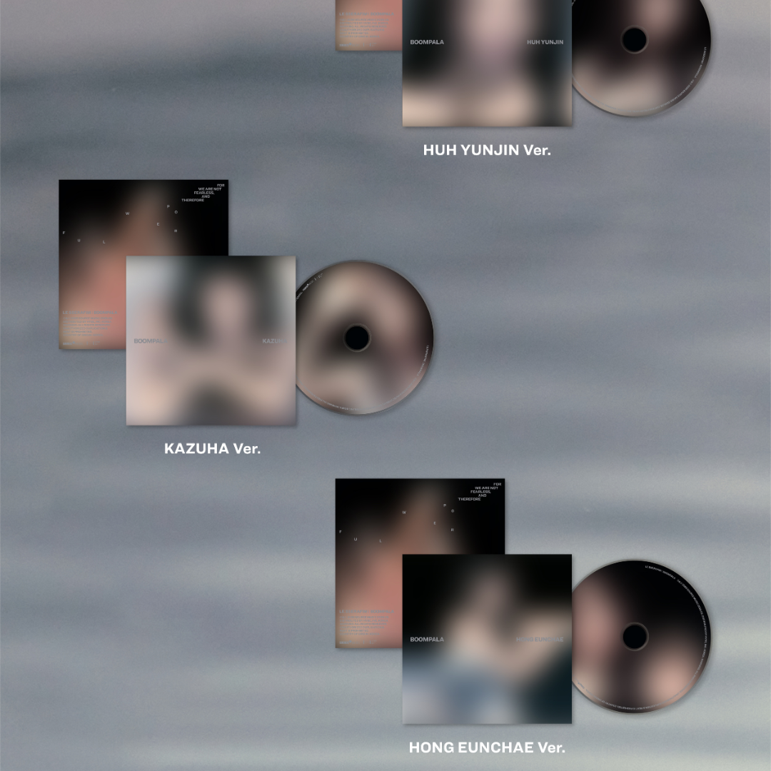(PRE-ORDER) [HELLO82] LE SSERAFIM - 'BOOMPALA' SINGLE CD (8 VERSIONS) - LightUpK