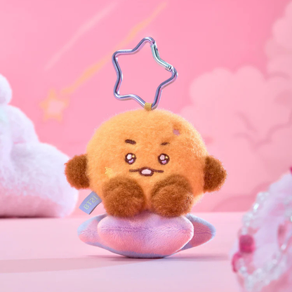 BTS - BT21 PURPLE STAR PLUSH KEYRING THE JOURNEY (7 VERSIONS) - LightUpK