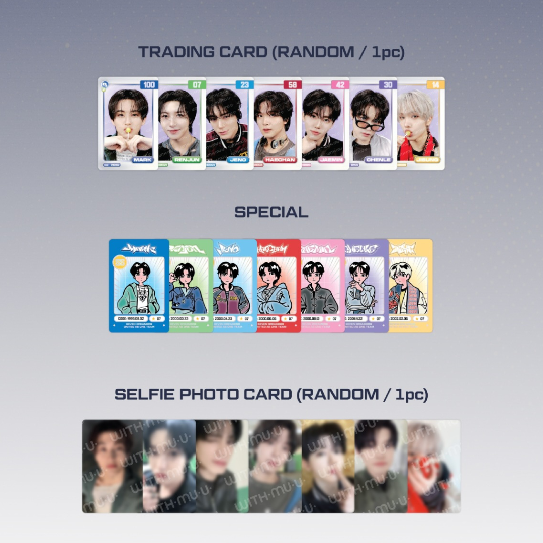 NCT DREAM THE DREAM SHOW ロンジュントレカ NCT DREAM - 01 RANDOM NCT DREAM THE DREAM SHOW ロンジュントレカ NCT DREAM - 01 RANDOM