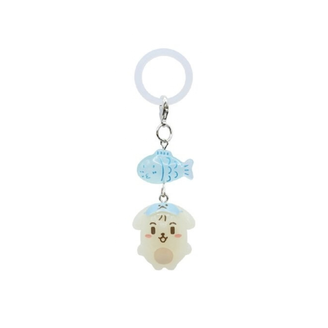 (PRE-ORDER) ATEEZ 8TH ANNIVERSARY EXHIBITION : BLUE DRIFT OFFICIAL MD - LUCKY FISH CHARM (8 VERSIONS)