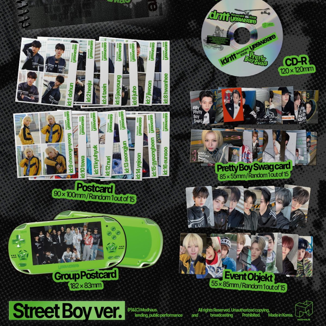 (PRE-ORDER) IDNTT - MINI ALBUM [YESWEARE] (2 VERSIONS) RANDOM