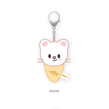 (PRE-ORDER) STRAY KIDS - PLUSH KEYRING ICECREAM VER. - THIS & THAT MD (9 VERSIONS)