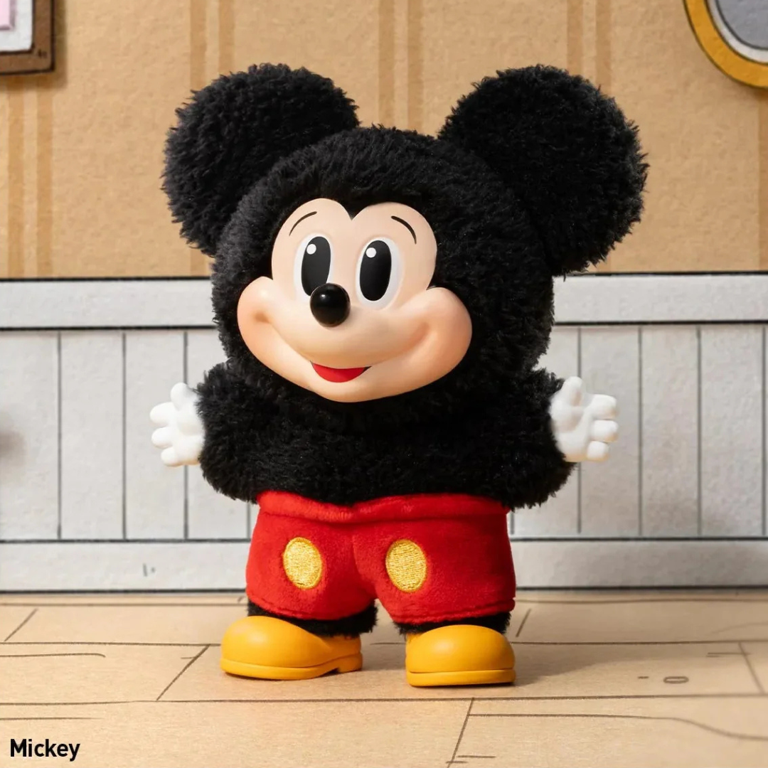 [BLINDBOX] MICKEY FAMILY CUTE TOGETHER KEYCHAIN SERIES FIGURES - LightUpK