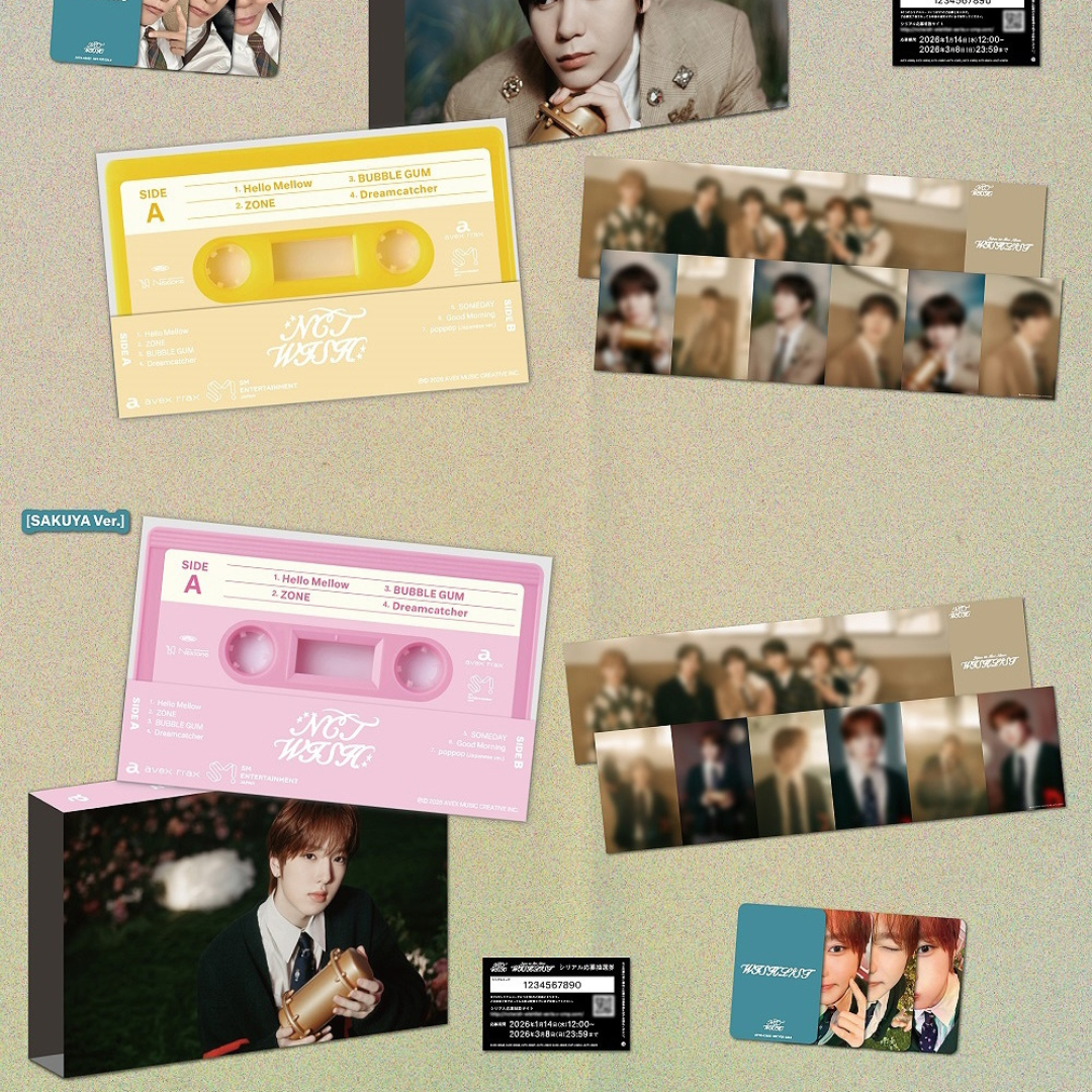 (PRE-ORDER) NCT WISH - [WISHLIST] WISH FOR U (TAPE VER.) (6 VERSIONS) - LightUpK