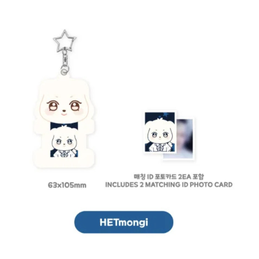 (PRE-ORDER) ATEEZ X ANITEEZ POP-UP [ANITEEZ IN DEJAVU] MD - ACRYLIC MAGNETIC ID PHOTO HOLDER (8 VERSIONS)