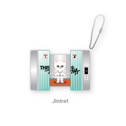 (PRE-ORDER) STRAY KIDS - SKZOO CAPSULE ACRYLIC KEYRING - THIS & THAT MD (8 VERSIONS)