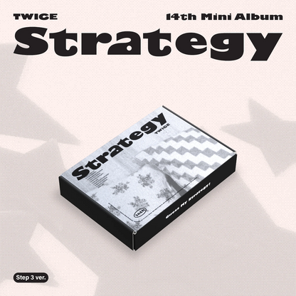 TWICE - 14TH MINI ALBUM [STRATEGY] (3 VERSIONS)