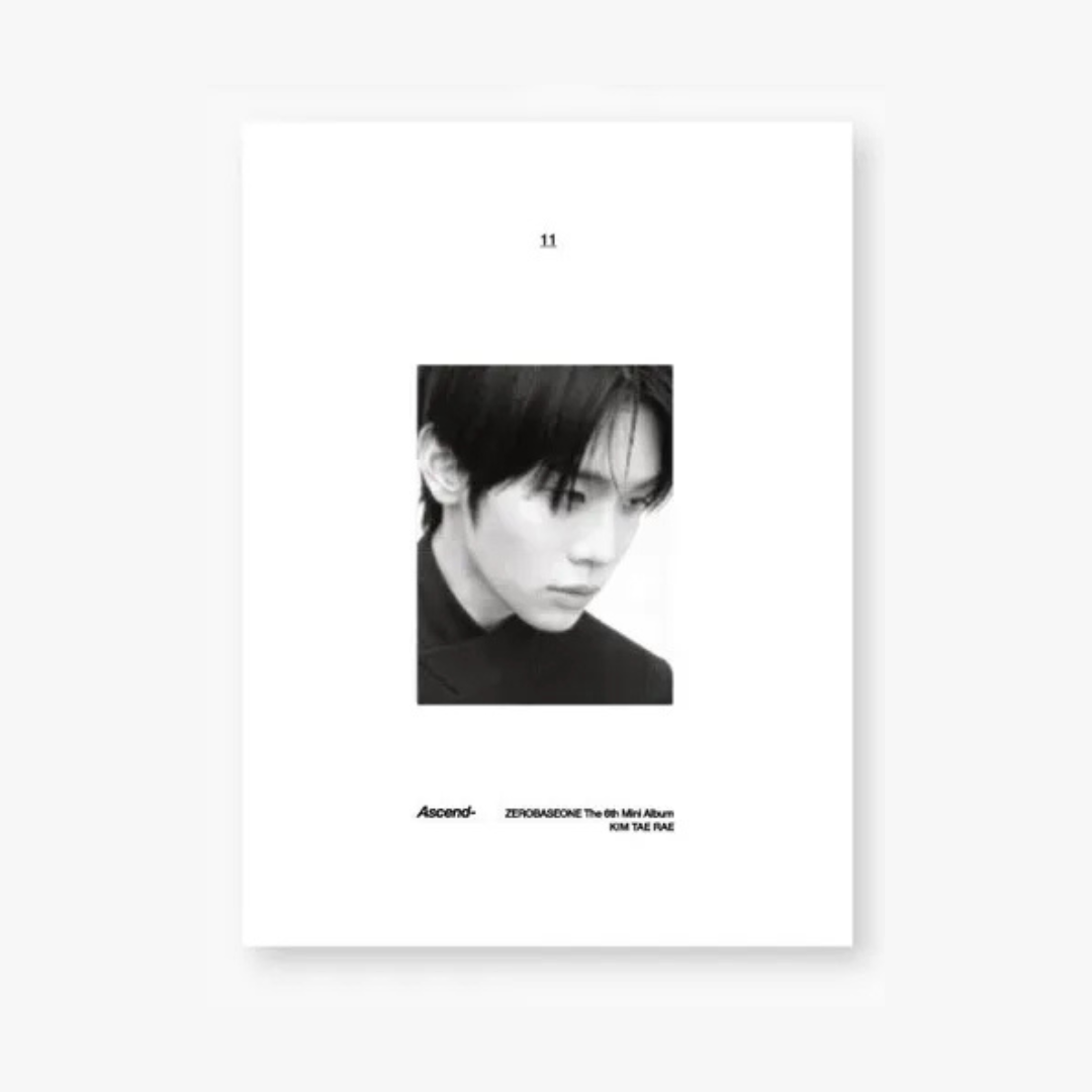 (PRE-ORDER) ZEROBASEONE - THE 6TH MINI ALBUM [ASCEND-] 11 VER. (5 VERSIONS) RANDOM - LightUpK