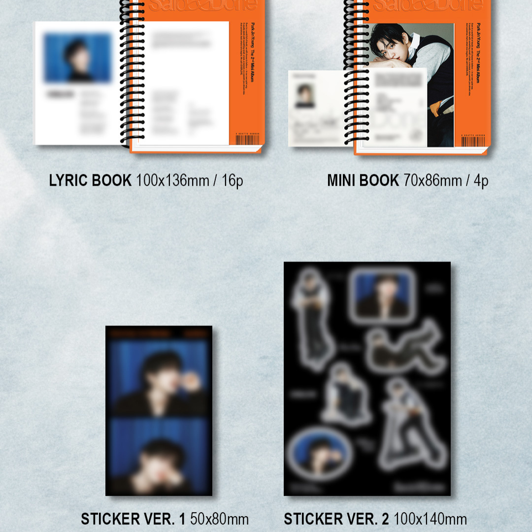 (PRE-ORDER) PARK JINYOUNG - 2ND MINI ALBUM [SAID & DONE] (ARCHIVE VER.) - LightUpK