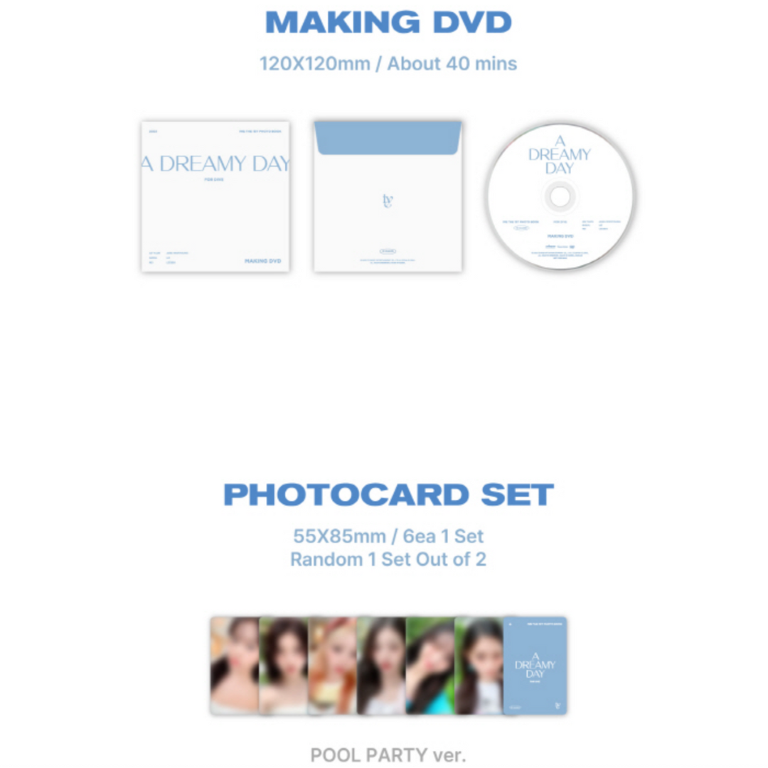 PRE-ORDER) IVE THE 1ST PHOTOBOOK [A DREAMY DAY] – LightUpK