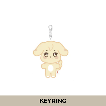 (PRE-ORDER) ATEEZ - 'ANITEEZ IN COLOR' MD - ANITEEZ PLUSH KEYRING (8 VERSIONS) - LightUpK