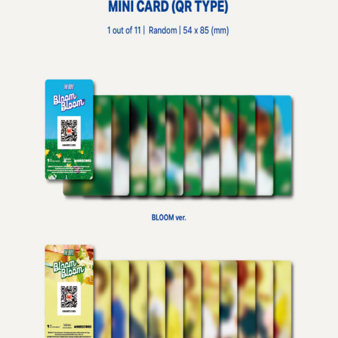 THE BOYZ 'BLOOM BLOOM' 2nd Single Album (Random Version