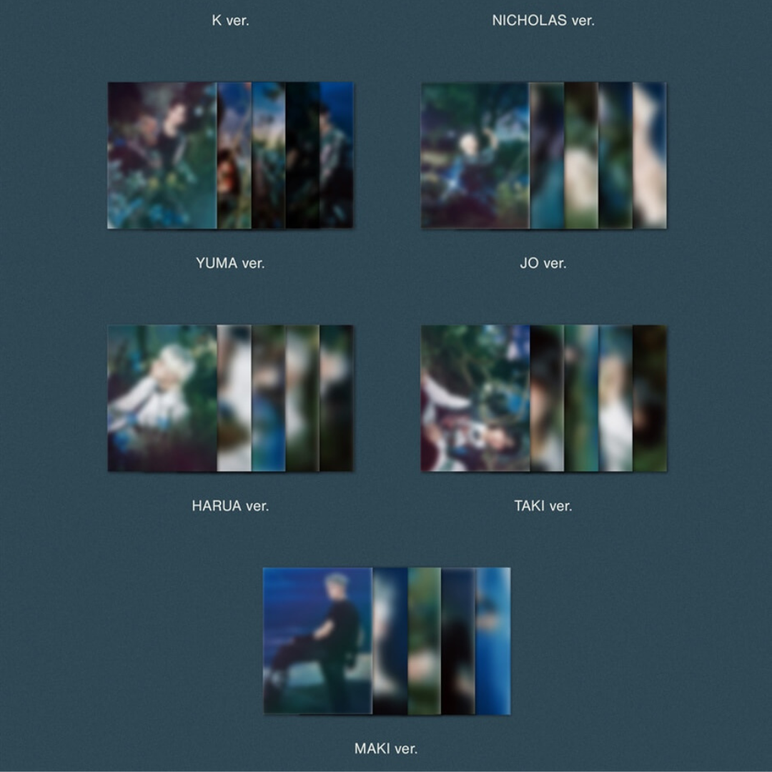 (PRE-ORDER) &TEAM - KR 1ST MINI ALBUM [BACK TO LIFE] ROAR VER. (9 VERSIONS) RANDOM - LightUpK