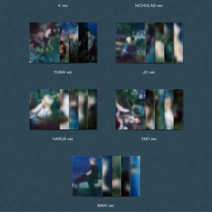 (PRE-ORDER) &TEAM - KR 1ST MINI ALBUM [BACK TO LIFE] ROAR VER. (9 VERSIONS) RANDOM - LightUpK