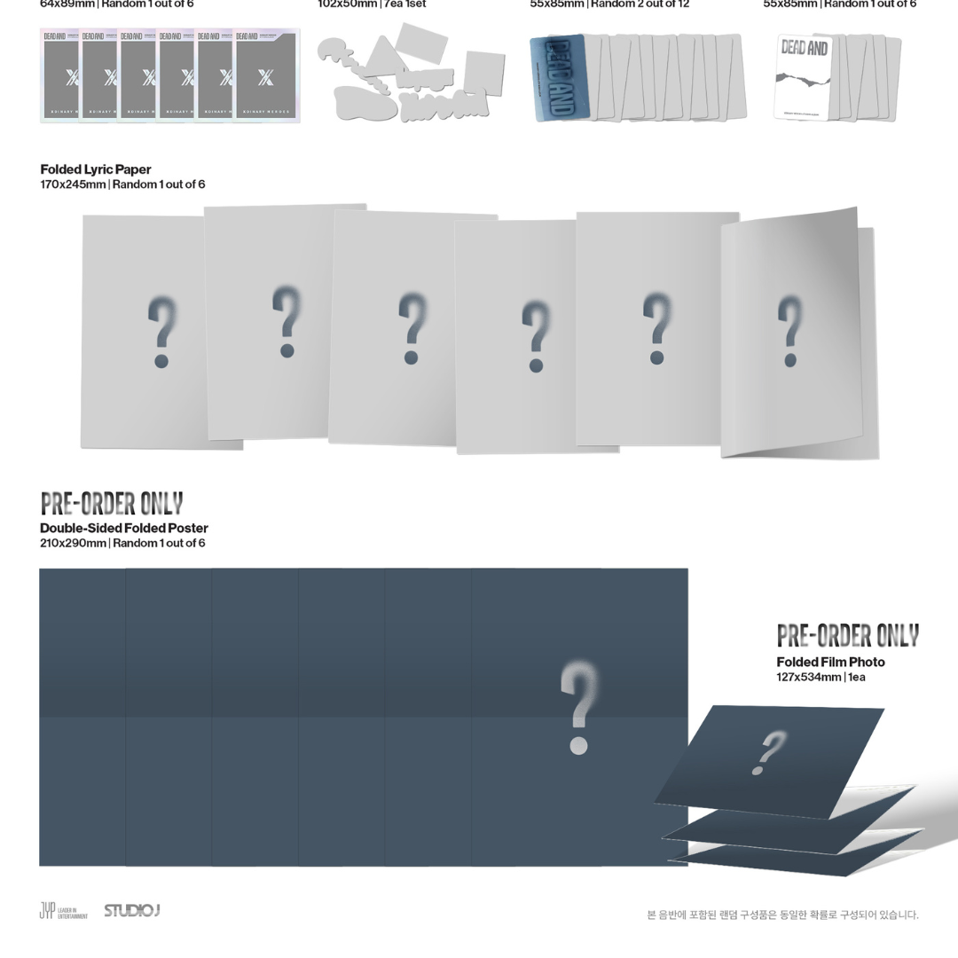 (PRE-ORDER) XDINARY HEROES - 8TH MINI ALBUM [DEAD AND] (2 VERSIONS) RANDOM - LightUpK