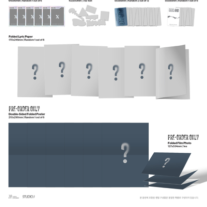 (PRE-ORDER) XDINARY HEROES - 8TH MINI ALBUM [DEAD AND] (2 VERSIONS) RANDOM - LightUpK