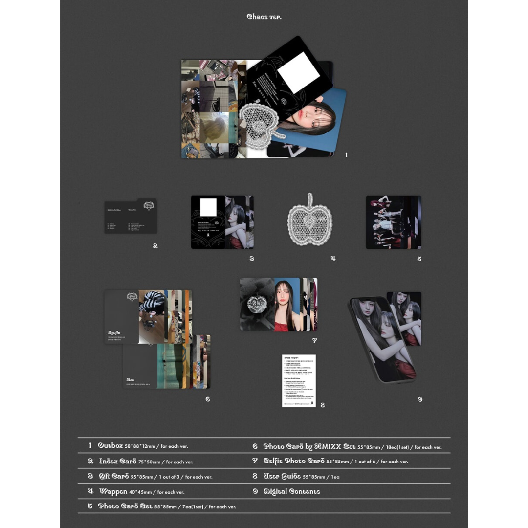 (PRE-ORDER) NMIXX - BLUE VALENTINE (PLATFORM ALBUM POCAALBUM VER.) (3 VERSIONS) RANDOM - LightUpK