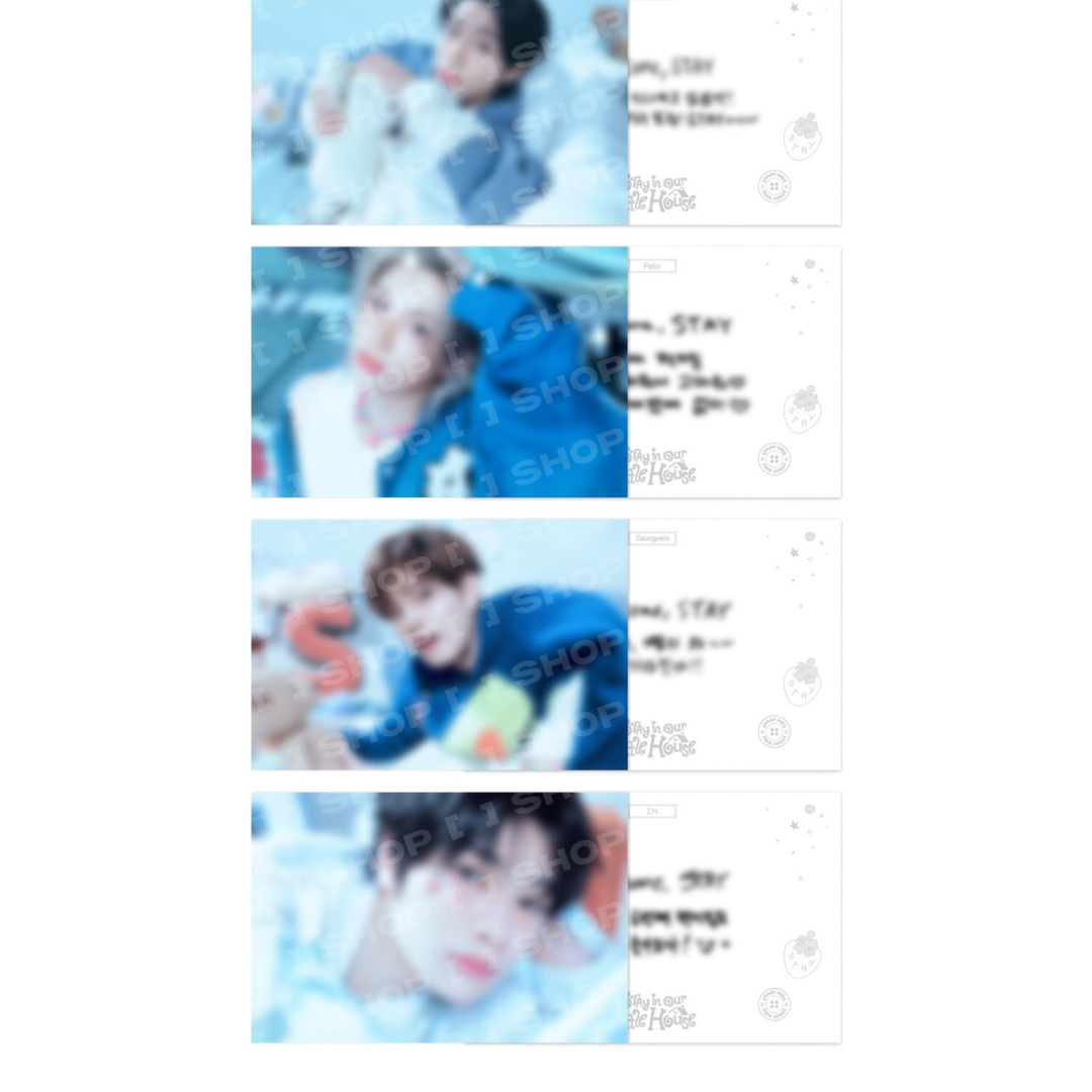 (PRE-ORDER) STRAY KIDS - POSTCARD BOOK - STAY IN OUR LITTLE HOUSE - LightUpK