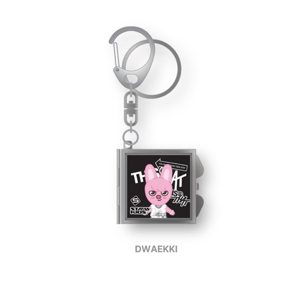 (PRE-ORDER) STRAY KIDS - SKZOO MIRROR KEYRING - THIS & THAT MD (8 VERSIONS)