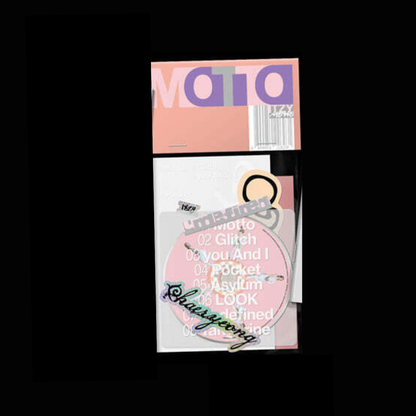 (PRE-ORDER) ITZY - [MOTTO] MEMBER VER. (5 VERSIONS) RANDOM - LightUpK