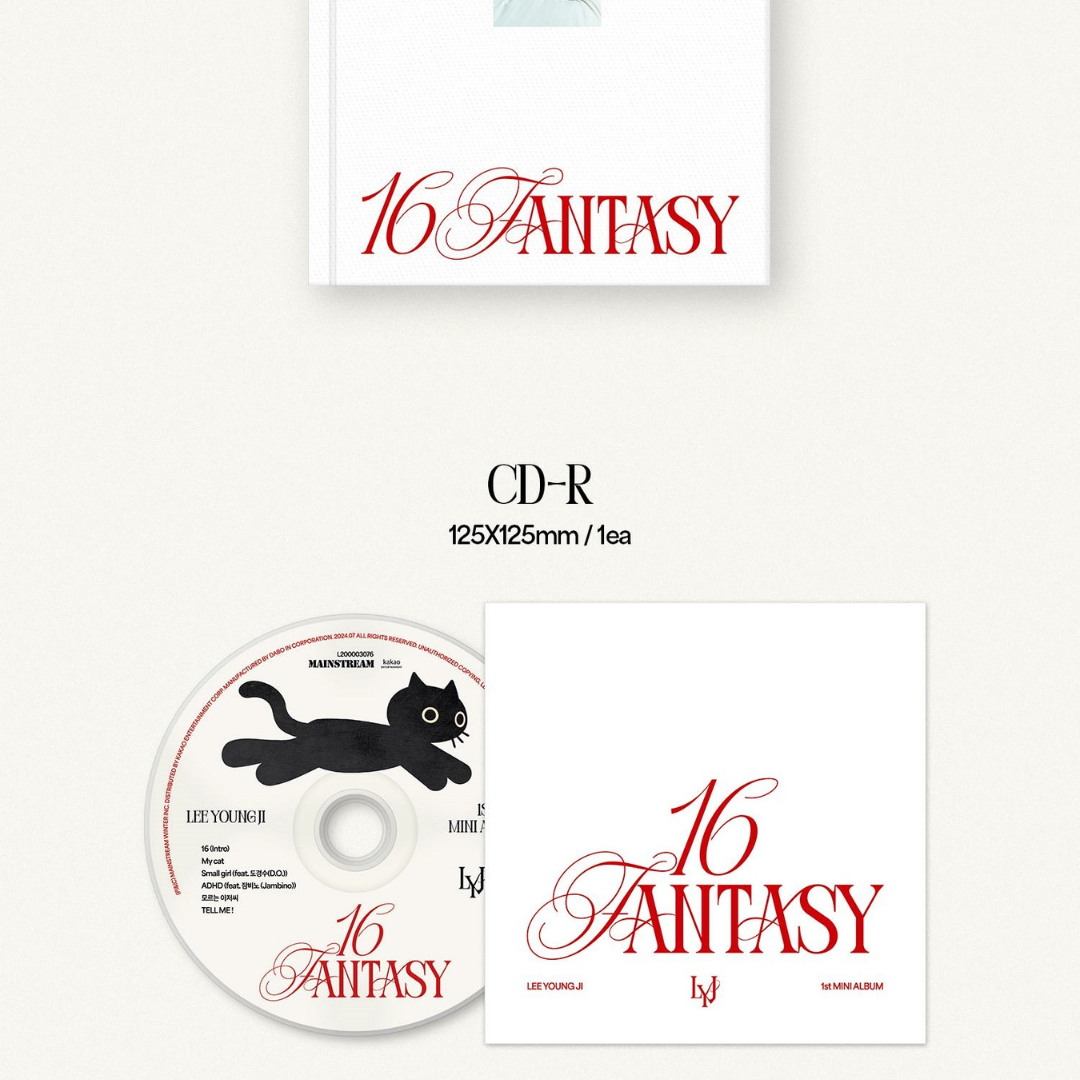 LEE YOUNG JI - 1ST EP ALBUM [16 FANTASY] (PHOTOBOOK VER.)(PHOTOBOOK VER.)