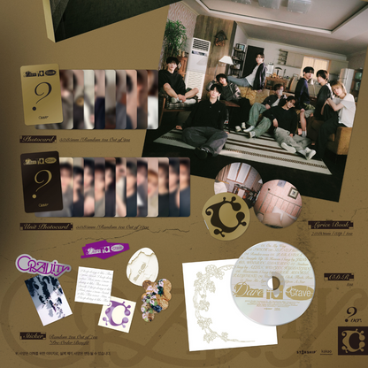 CRAVITY - 2ND ALBUM [DARE TO CRAVE] (3 VERSIONS) - LightUpK