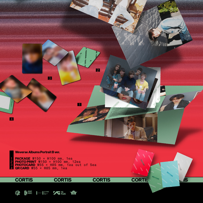 (PRE-ORDER) CORTIS - THE 2ND EP [GREENGREEN] (WEVERSE ALBUMS VER.) (4 VERSIONS) RANDOM - LightUpK