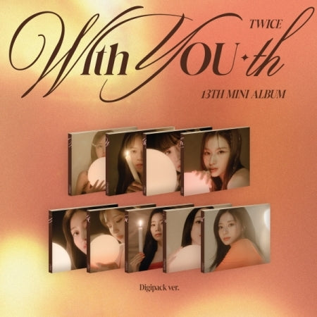 TWICE - WITH YOU-TH (DIGIPACK VER.) (9 VERSIONS)