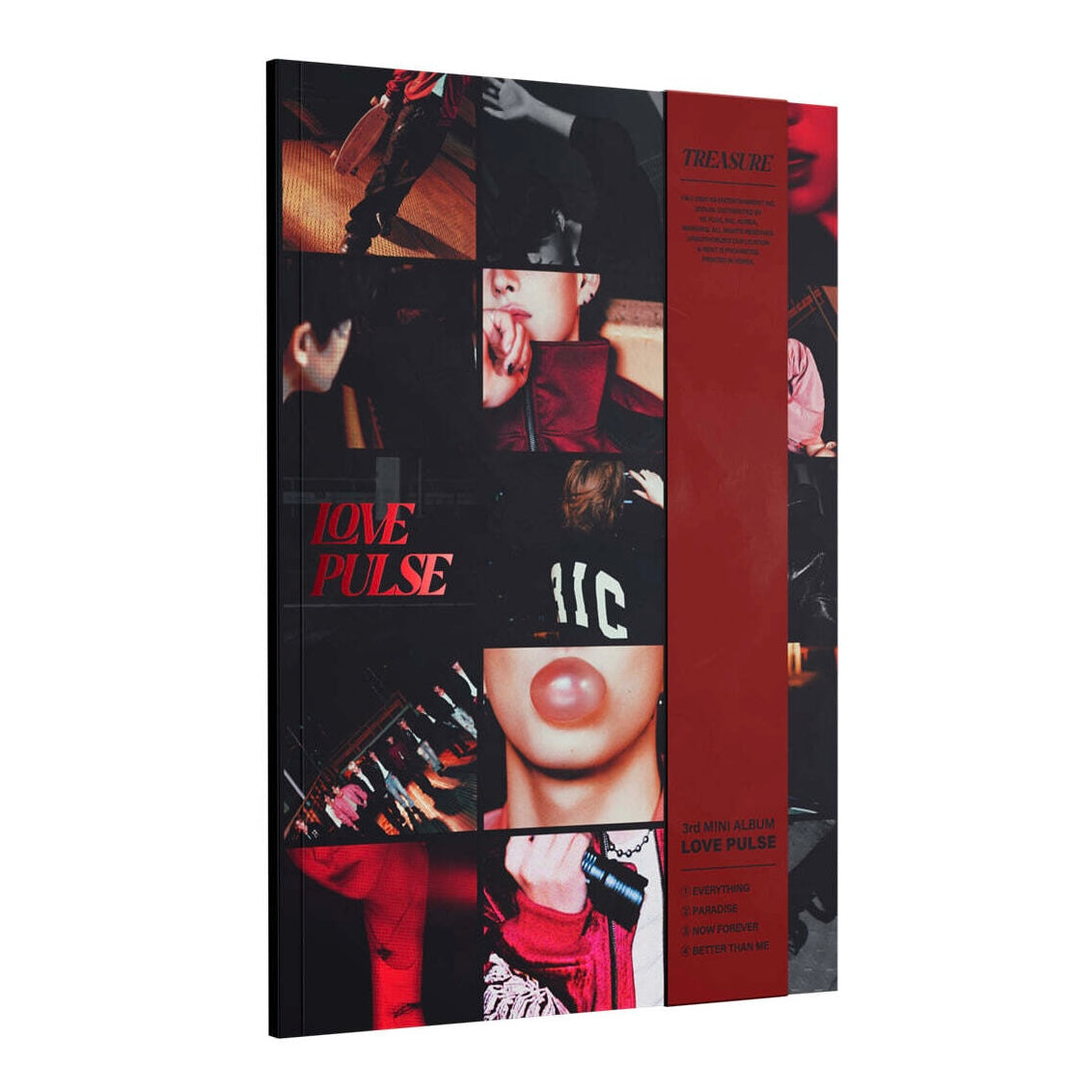 (PRE-ORDER) TREASURE - 3RD MINI ALBUM [LOVE PULSE] (3 VERSIONS) RANDOM - LightUpK