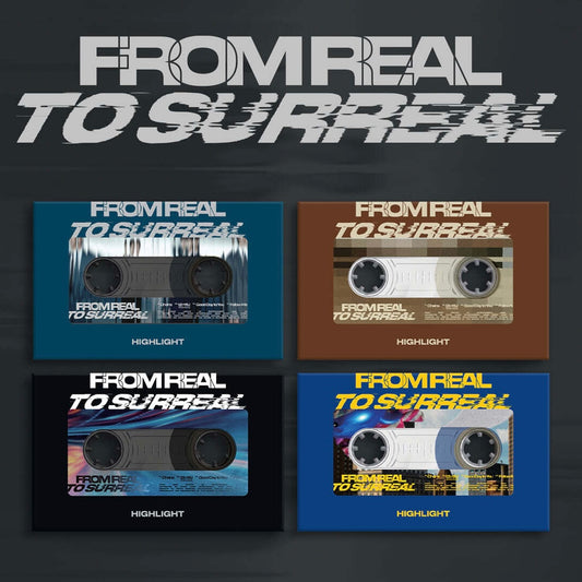 HIGHLIGHT - THE 6TH MINI ALBUM [FROM REAL TO SURREAL] (PLATFORM VER.) (4 VERSIONS) - LightUpK