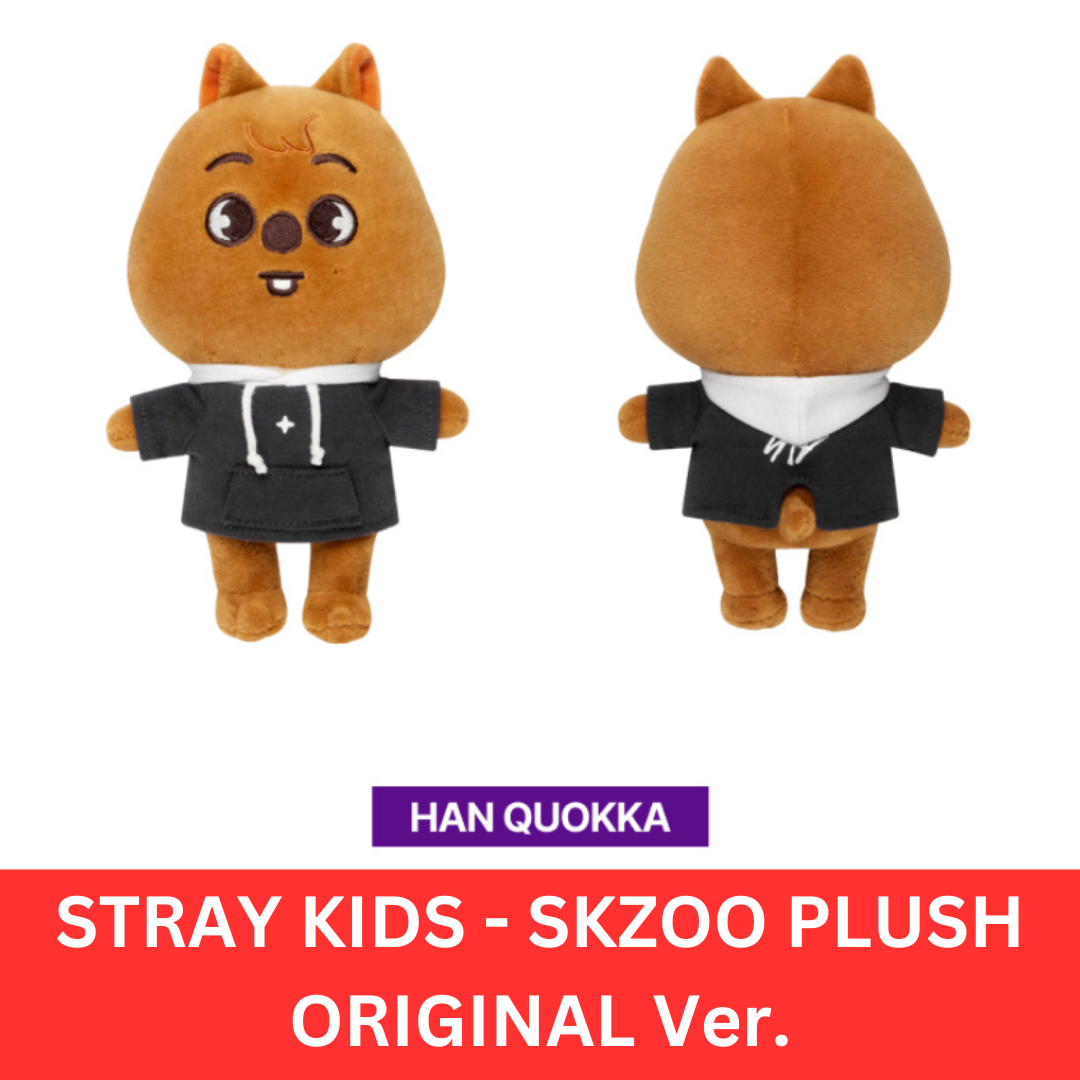 (PRE-ORDER) STRAY KIDS - SKZOO PLUSH ORIGINAL Ver. - SKZOO EVERYWHERE ALL AROUND THE WORLD (8 VERSIONS) - LightUpK
