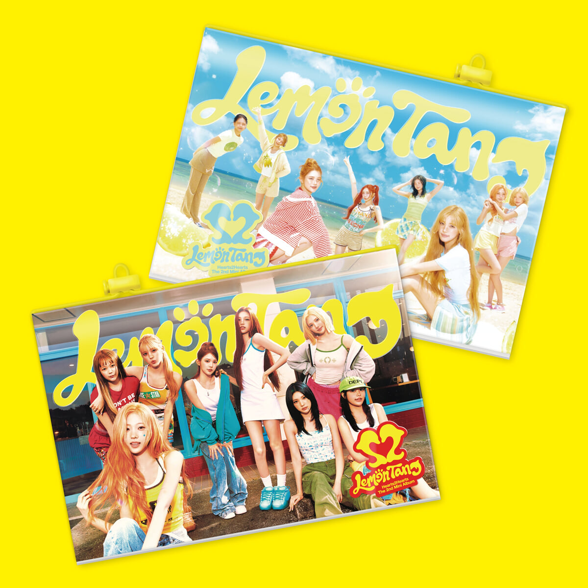 (PRE-ORDER) HEARTS2HEARTS - 2ND MINI ALBUM [LEMON TANG] (PHOTOBOOK VER.) (2 VERSIONS) RANDOM