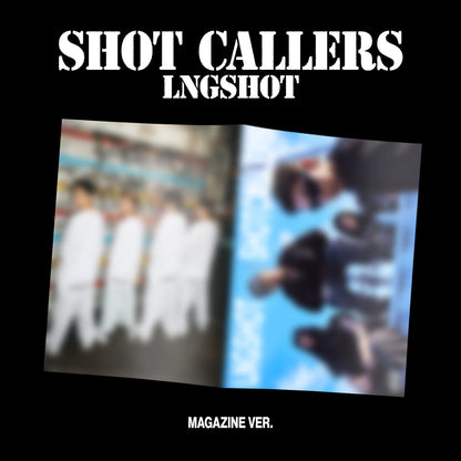 (PRE-ORDER) LNGSHOT - EP [SHOT CALLERS] (MAGAZINE VER.)