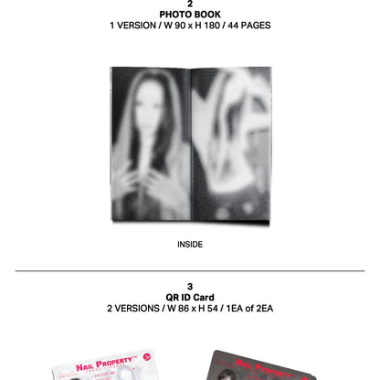 (PRE-ORDER) YVES - 4TH EP [NAIL] LIMITED EDITION VER. (MD) - LightUpK