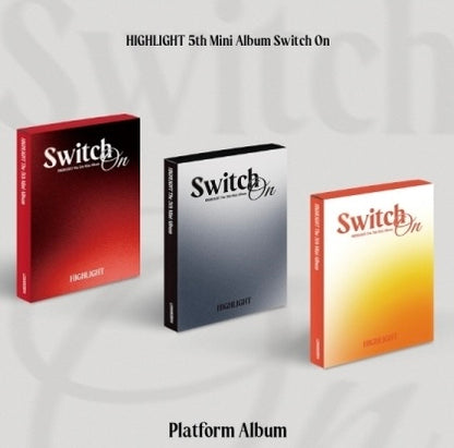 HIGHLIGHT - LE 5ÈME MINI ALBUM [SWITCH ON] (PLATEFORME VER.) (3 VERSIONS)