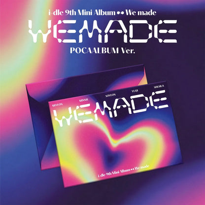 (PRE-ORDER) I-DLE - 9TH MINI ALBUM [WE MADE] (POCAALBUM VER.)